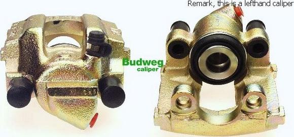 Budweg Caliper 341893 - Тормозной суппорт unicars.by