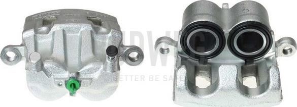 Budweg Caliper 343951 - Тормозной суппорт unicars.by