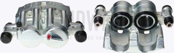 Budweg Caliper 343916 - Тормозной суппорт unicars.by