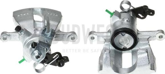 Budweg Caliper 343431 - Тормозной суппорт unicars.by