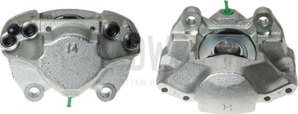 Budweg Caliper 34356 - Тормозной суппорт unicars.by