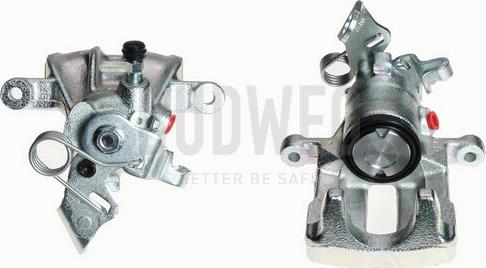 Budweg Caliper 343663 - Тормозной суппорт unicars.by