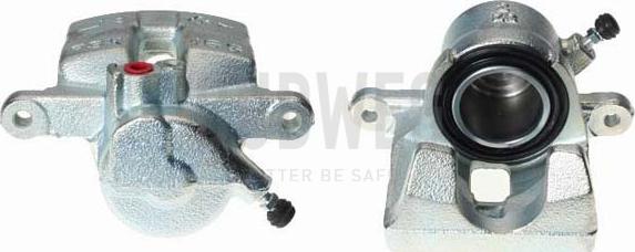 Budweg Caliper 343672 - Тормозной суппорт unicars.by