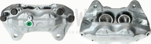 Budweg Caliper 343187 - Тормозной суппорт unicars.by