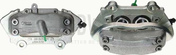 Budweg Caliper 343828 - Тормозной суппорт unicars.by