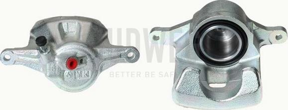 Budweg Caliper 343724 - Тормозной суппорт unicars.by