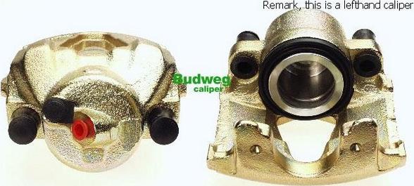 Budweg Caliper 342739 - Тормозной суппорт unicars.by