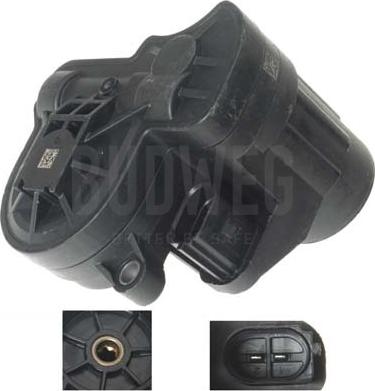 Budweg Caliper 208016 - Элемент управления, стояночная тормозная система unicars.by