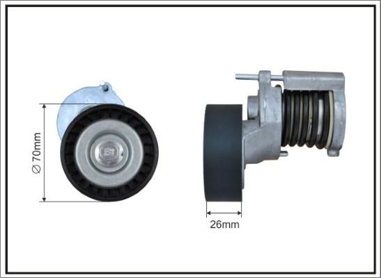 Caffaro 100100SP - Натяжитель, поликлиновый ремень unicars.by