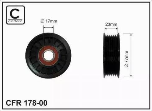 Magneti Marelli MPQ0650 - Ролик, поликлиновый ремень unicars.by