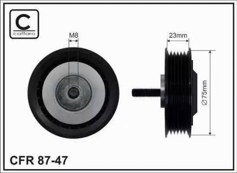 Hutchinson 074 145 278 D - Ролик, поликлиновый ремень unicars.by