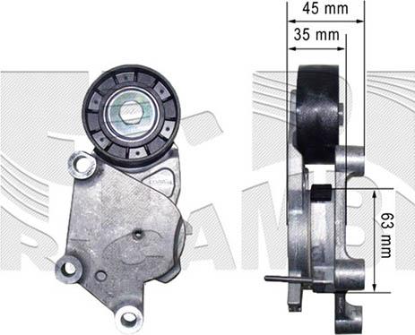 Caliber 47967 - Натяжитель, поликлиновый ремень unicars.by