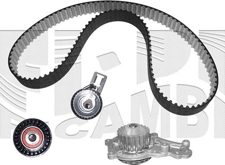 Caliber 0624KFW - Водяной насос + комплект зубчатого ремня ГРМ unicars.by