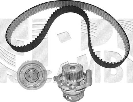 Caliber 0146KWW - Водяной насос + комплект зубчатого ремня ГРМ unicars.by