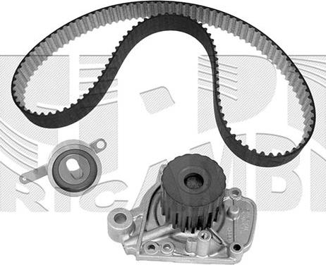 Caliber 0303KHW - Водяной насос + комплект зубчатого ремня ГРМ unicars.by