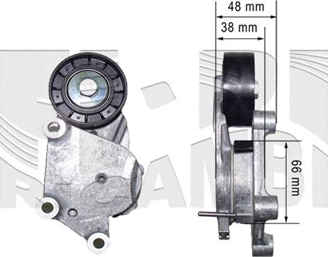 Caliber 88002 - Ролик, поликлиновый ремень unicars.by