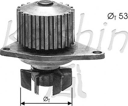 Caliber WPC344 - Водяной насос unicars.by