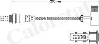 Calorstat by Vernet LS140647 - Лямбда-зонд, датчик кислорода unicars.by