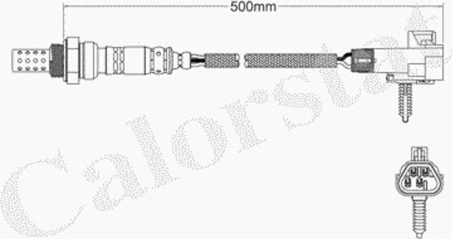 Calorstat by Vernet LS140686 - Лямбда-зонд, датчик кислорода unicars.by