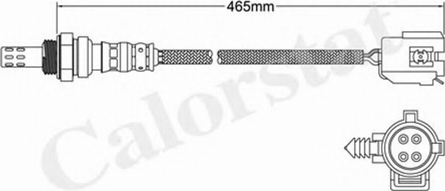 Calorstat by Vernet LS140310 - Лямбда-зонд, датчик кислорода unicars.by