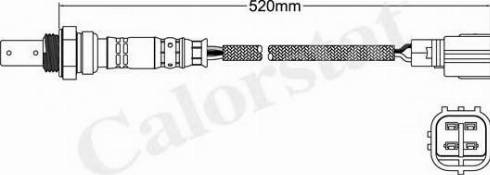 Calorstat by Vernet LS150023 - Лямбда-зонд, датчик кислорода unicars.by