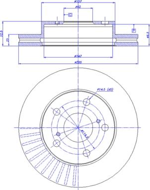 CAR 142.983 - Тормозной диск unicars.by