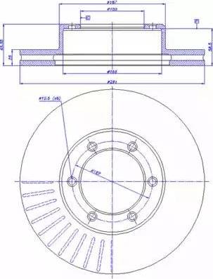 CAR 142.934 - Тормозной диск unicars.by