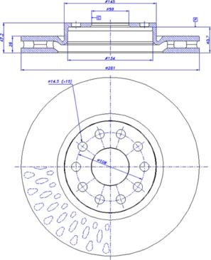 CAR 142.402 - Тормозной диск unicars.by