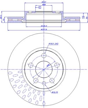 CAR 142.194 - Тормозной диск unicars.by