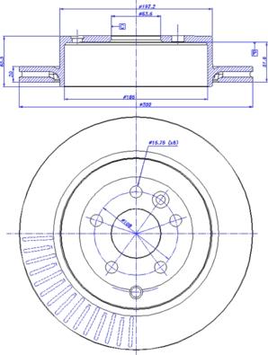 CAR 142.1400 - Тормозной диск unicars.by