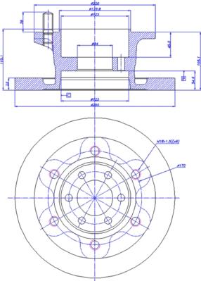 CAR 142.1410 - Тормозной диск unicars.by