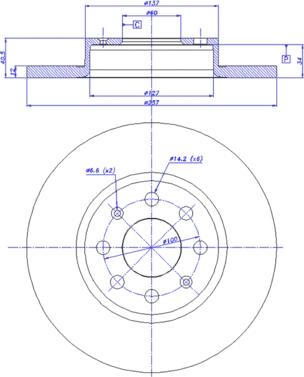 CAR 142.1412 - Тормозной диск unicars.by