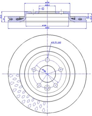 CAR 142.1489 - Тормозной диск unicars.by