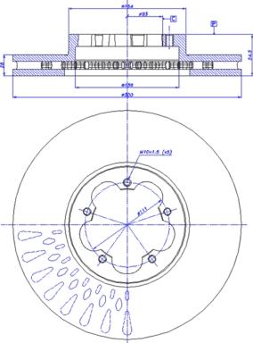 CAR 142.1420 - Тормозной диск unicars.by