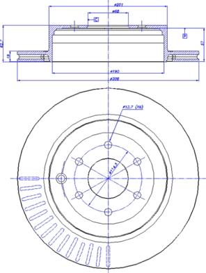 CAR 142.1546 - Тормозной диск unicars.by