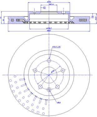 CAR 142.1512 - Тормозной диск unicars.by