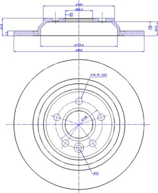 CAR 142.1538 - Тормозной диск unicars.by