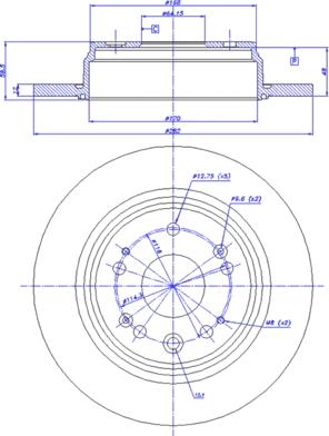 CAR 142.1108 - Тормозной диск unicars.by