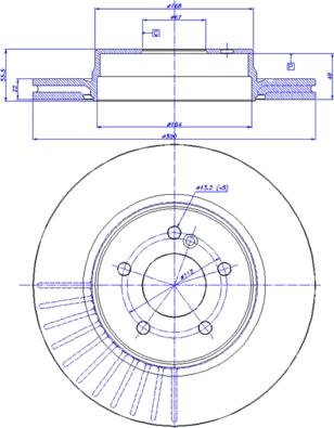 CAR 142.1245 - Тормозной диск unicars.by