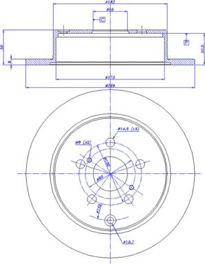 CAR 142.1204 - Тормозной диск unicars.by