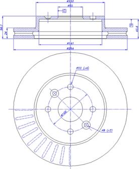 CAR 142.1212 - Тормозной диск unicars.by