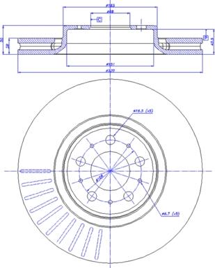 CAR 142.1283 - Тормозной диск unicars.by