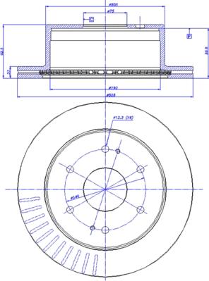 CAR 142.1740 - Тормозной диск unicars.by