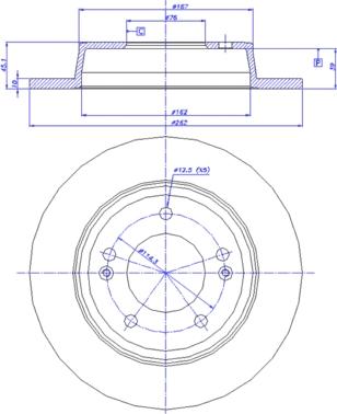 CAR 142.1778 - Тормозной диск unicars.by