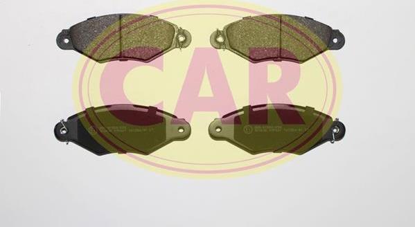 CAR PNT166 - Тормозные колодки, дисковые, комплект unicars.by