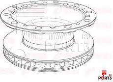 Trucktec Automotive 3223 - Тормозной диск unicars.by