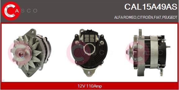 Casco CAL15A49AS - Генератор unicars.by