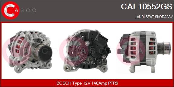 Casco CAL10552GS - Генератор unicars.by