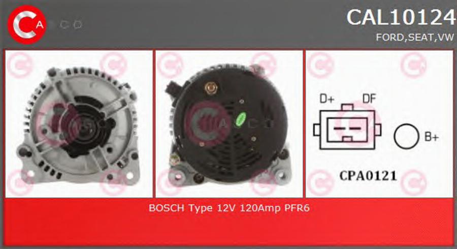 Casco CAL10124 - Генератор unicars.by