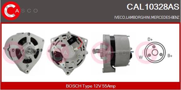 Casco CAL10328AS - Генератор unicars.by